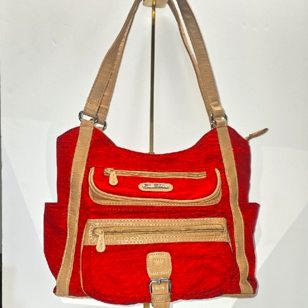 St. John's Bay MultiSac‎ Bag Diaper Bag Satchel Carryon With 10 Pockets! ECU